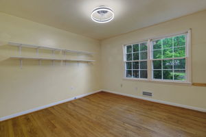 Bedroom #2 with Hardwood Floors