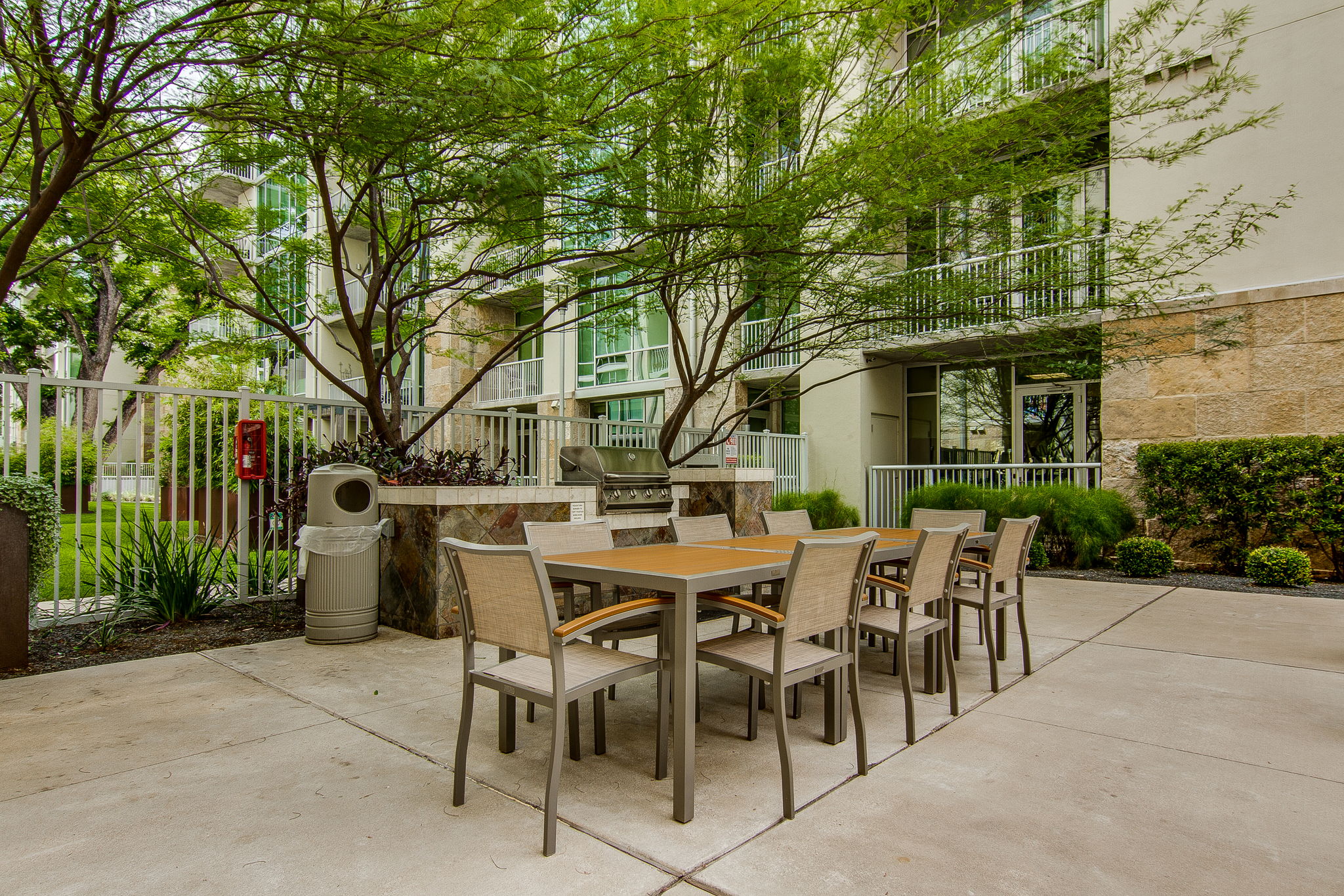 Dine alfresco and grill out by the pool