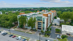 6 buildings set on 4 acres.