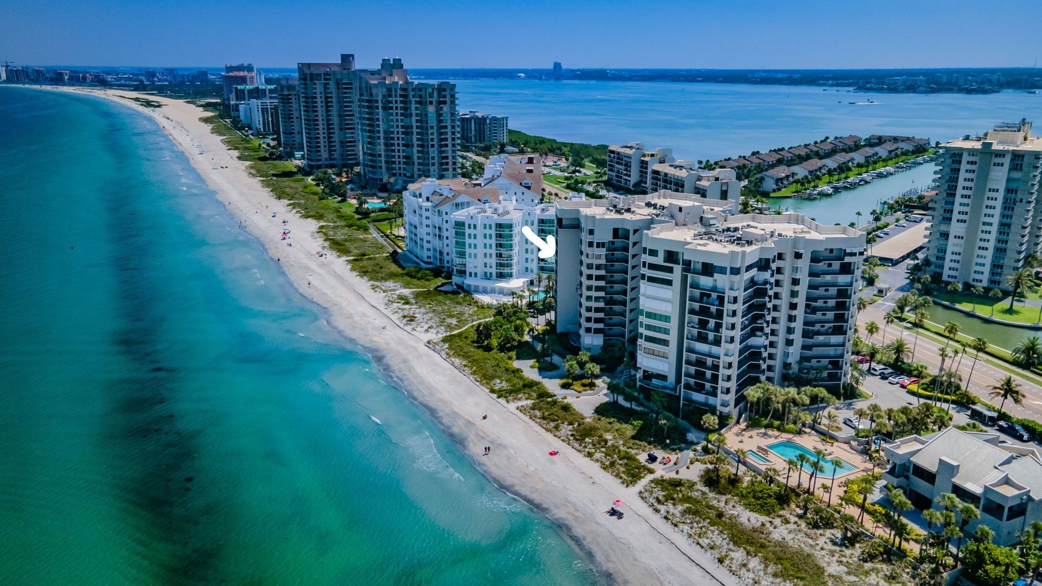 1600 Gulf Blvd #914 aerial