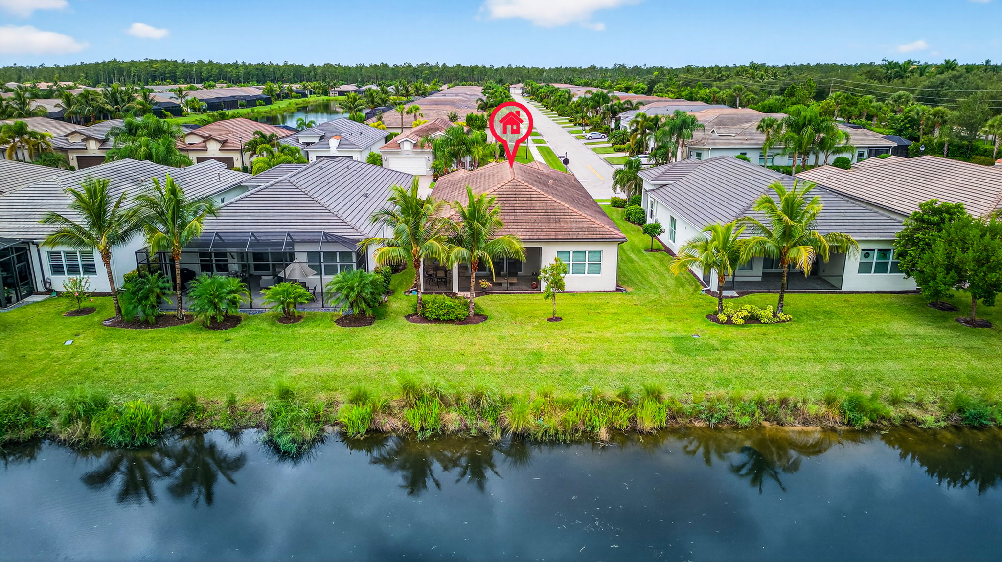 What a great lakefront view!
