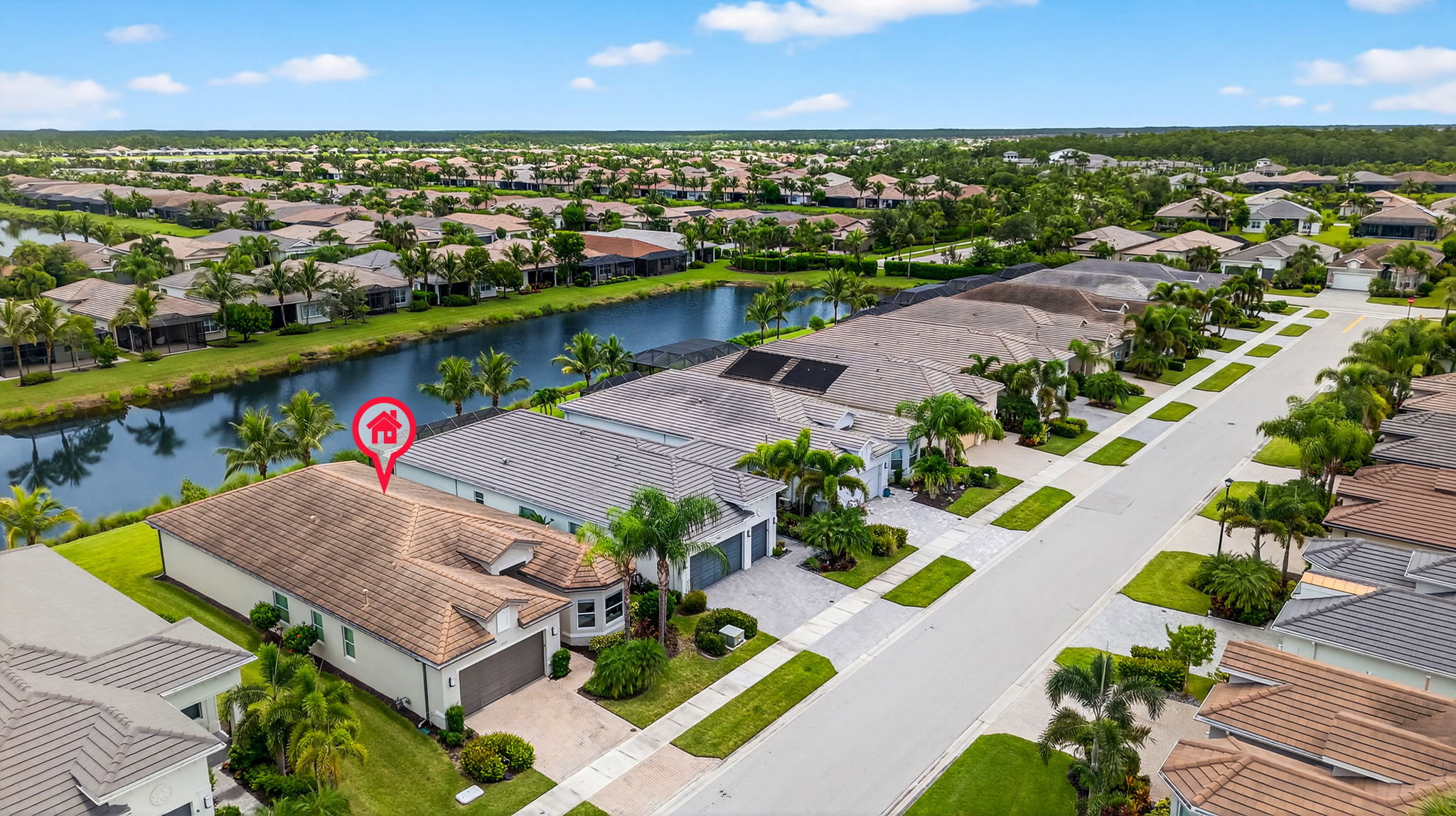 Located near the end of Liguaria Place...