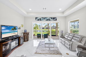 Living Room with water view!!