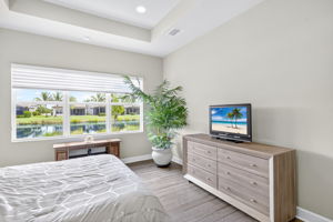 Primary bedroom - plenty of room for a king sized bed and furniture.