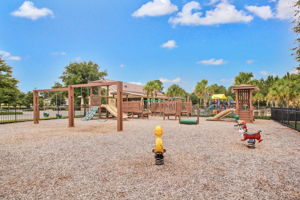 The playground is great fun for kids!