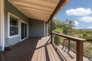 The wrap around porch and views