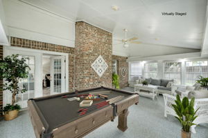 Sun Room Virtually Staged