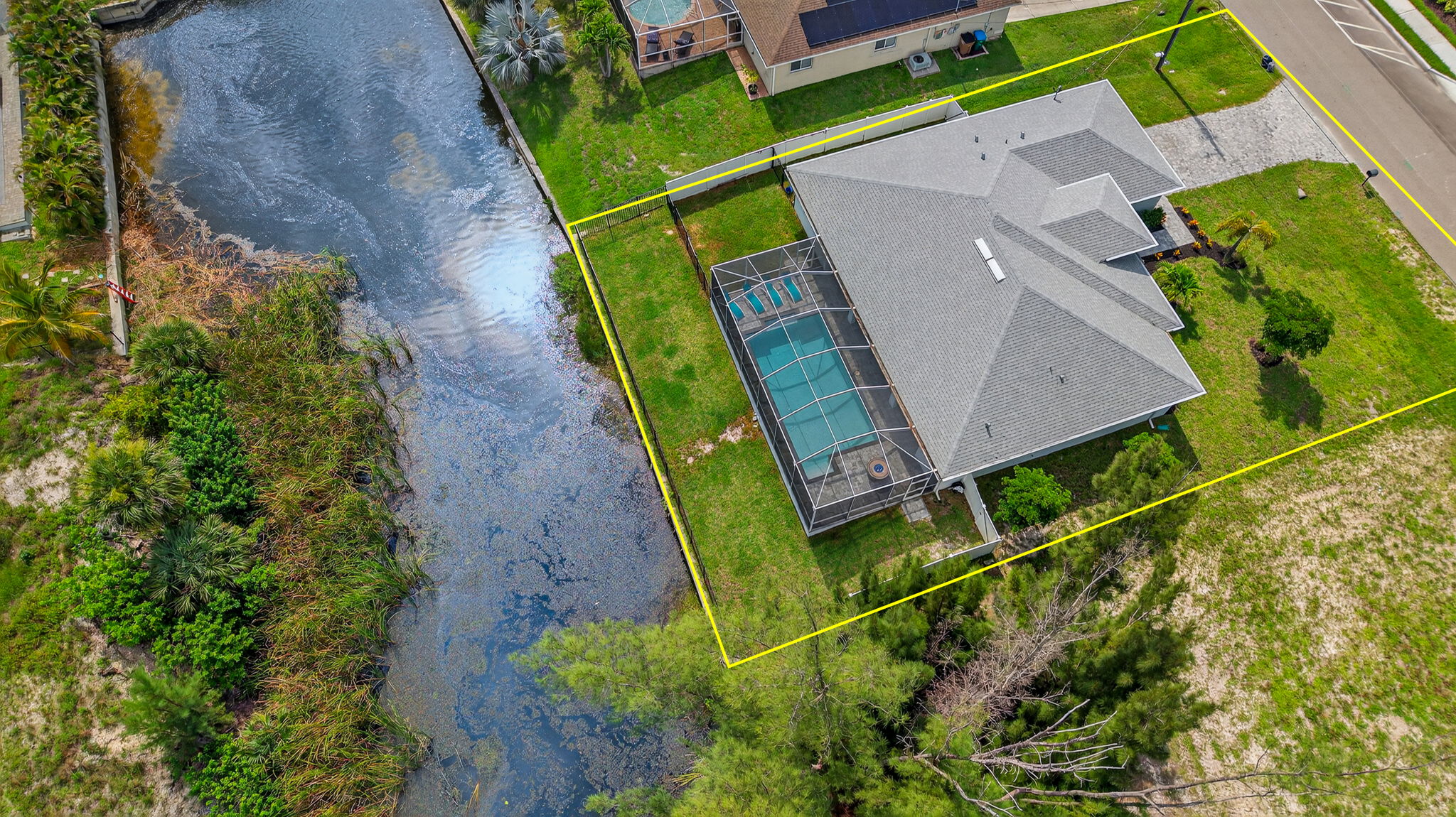 Aerial Overview -Lot Lines