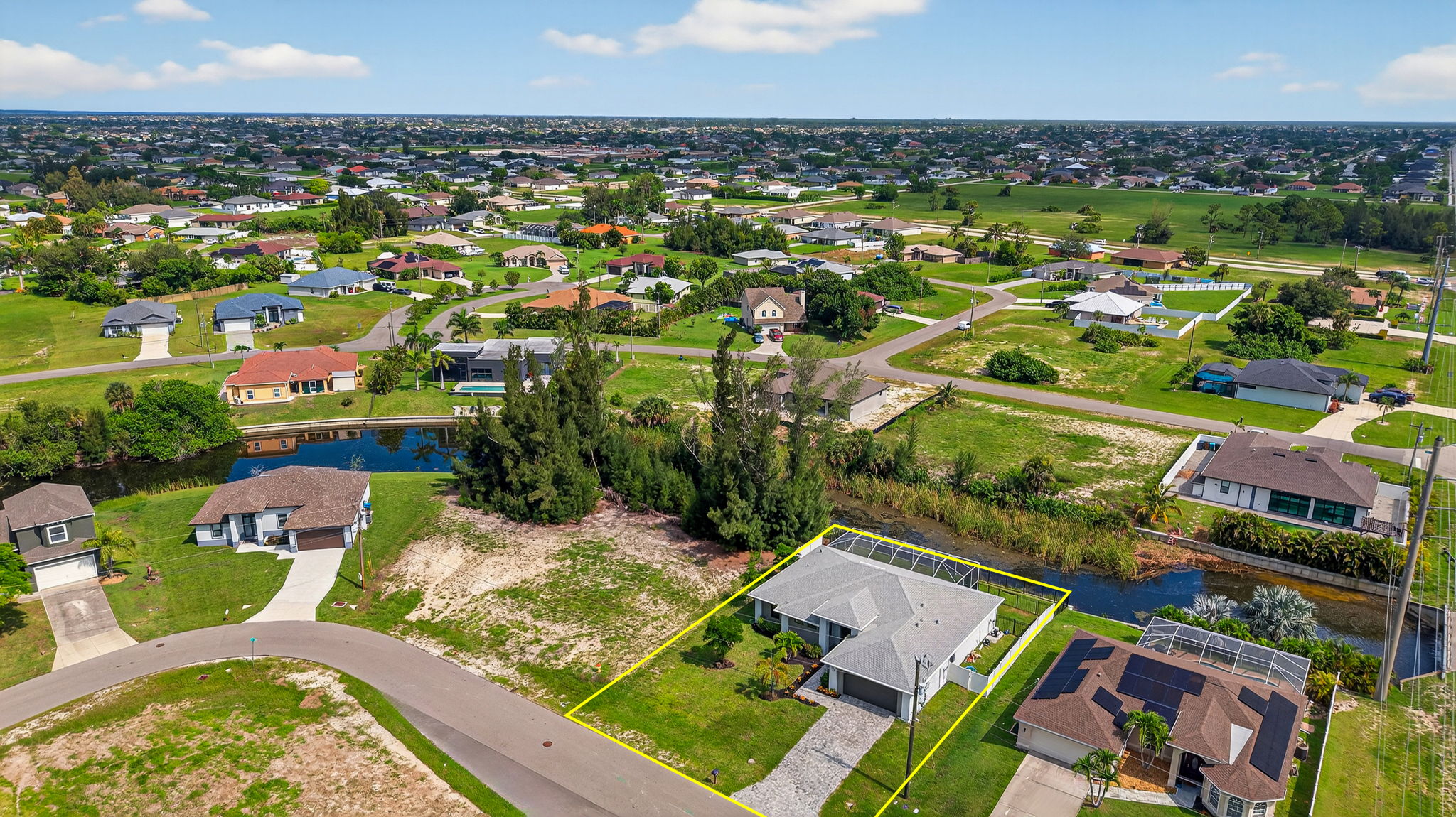 Aerial View 4 -Lot Lines