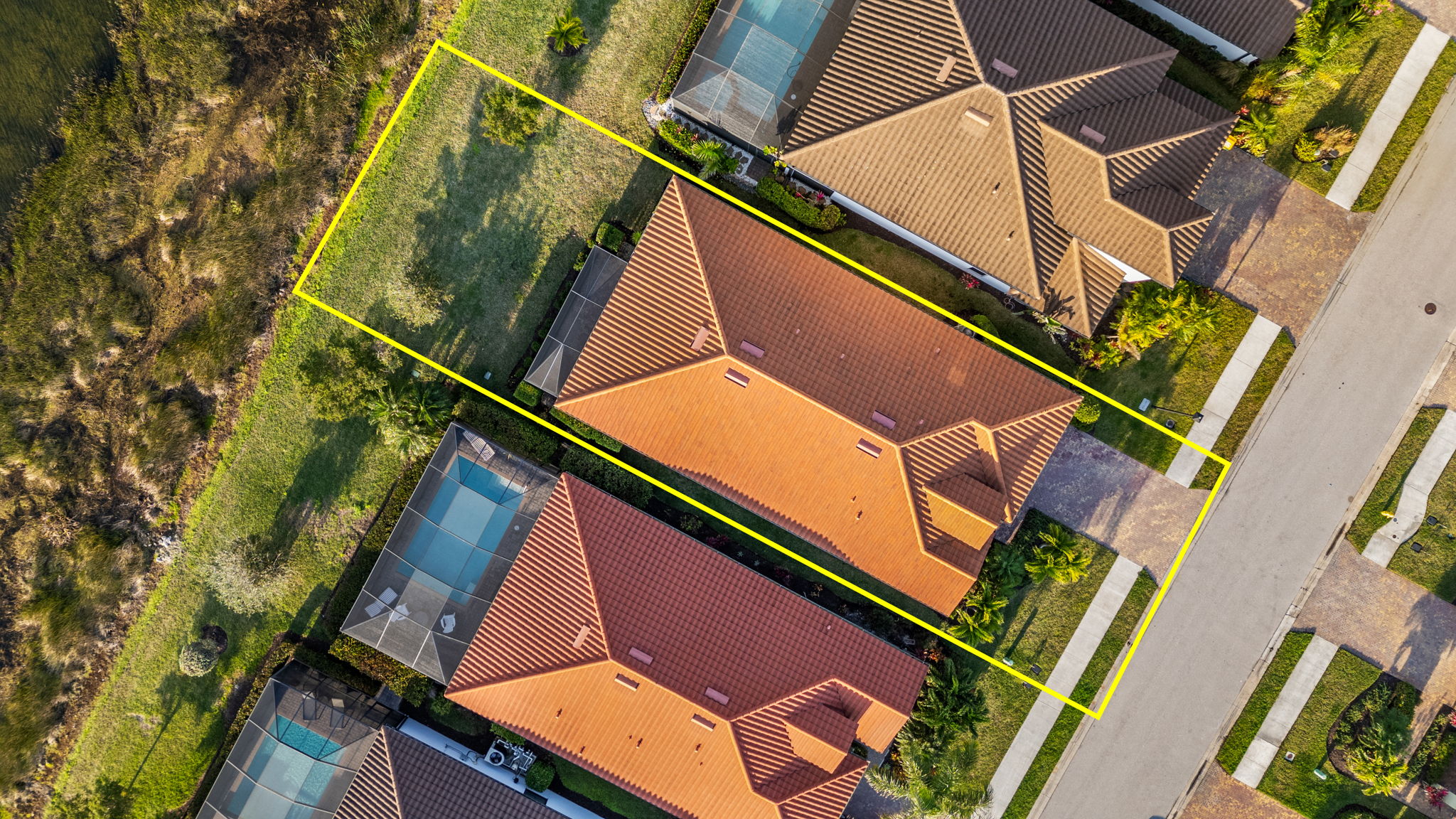 Aerial Overview -Lot Lines