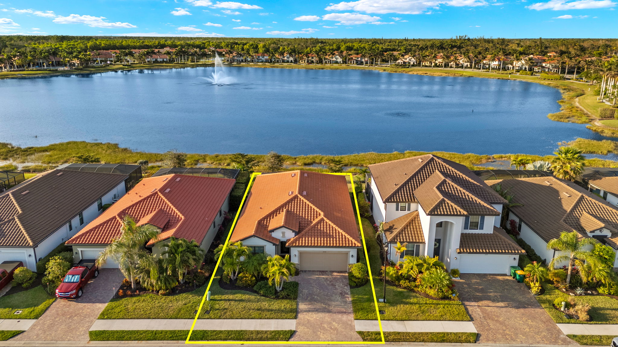 Aerial Front Exterior 2 -Lot Lines