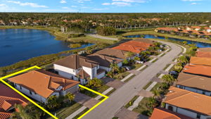 Aerial View 2 -Lot Lines