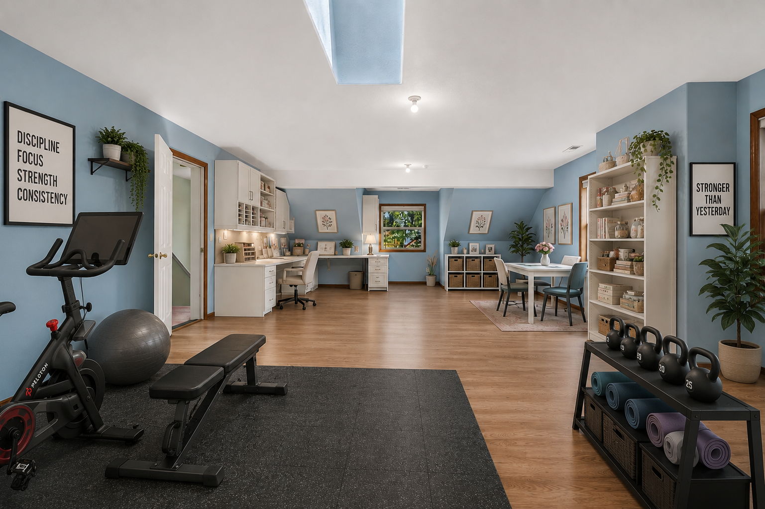 Bonus: Virtually Staged as an Exercise Room