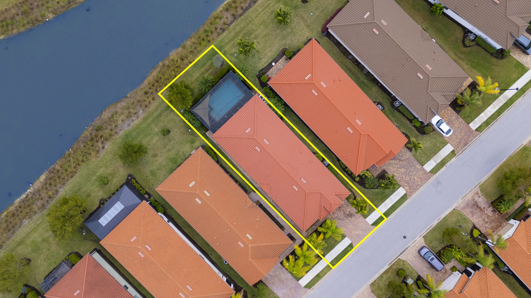 Aerial Overview-lines