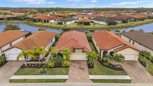 Aerial Front Exterior