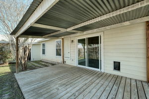 Covered Deck