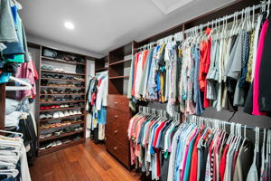 Master Bedroom Walk-in Closet