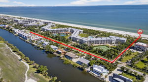 Aerial 5 -beach marker