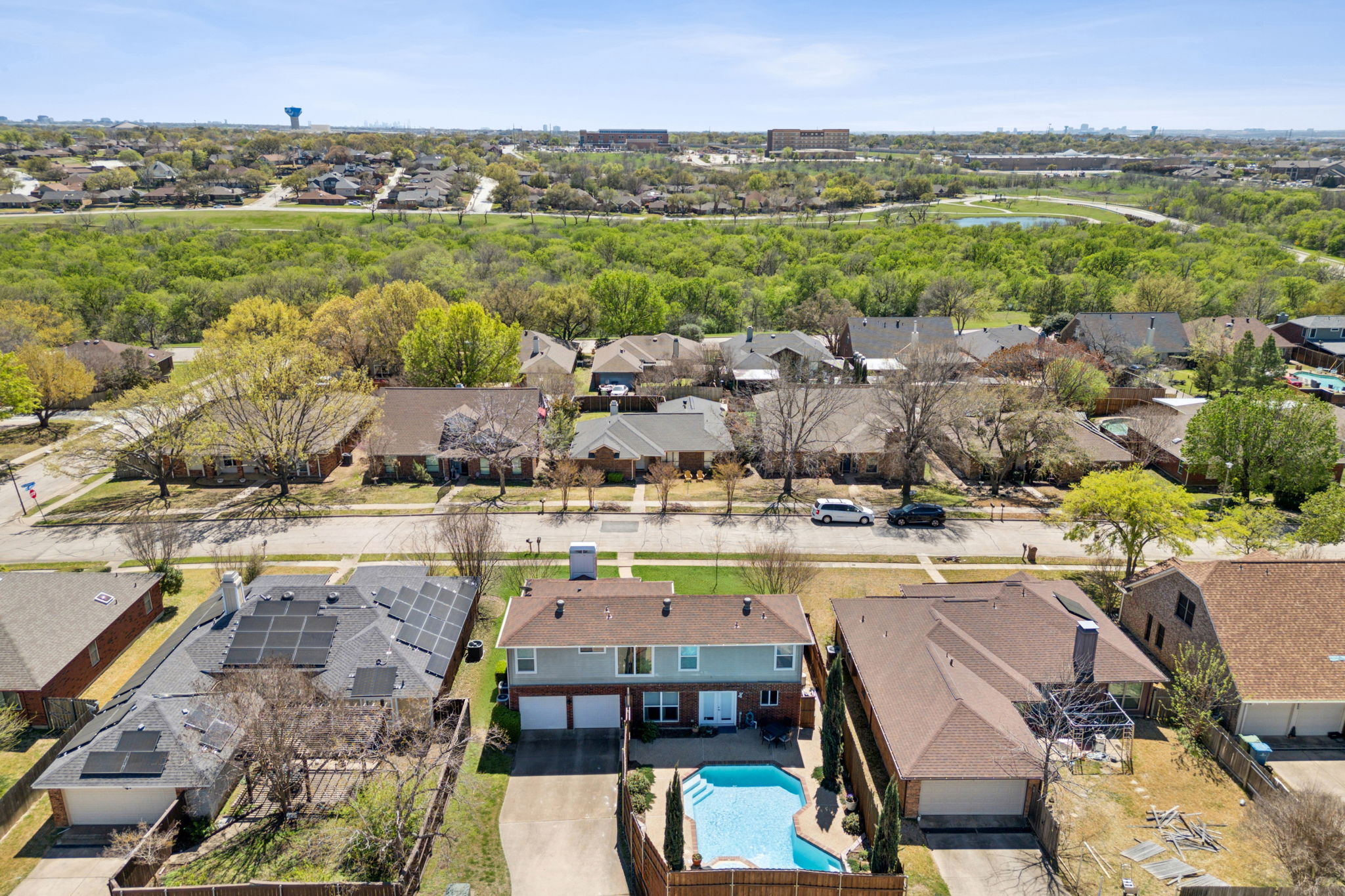 Notice the walking trails not far away!