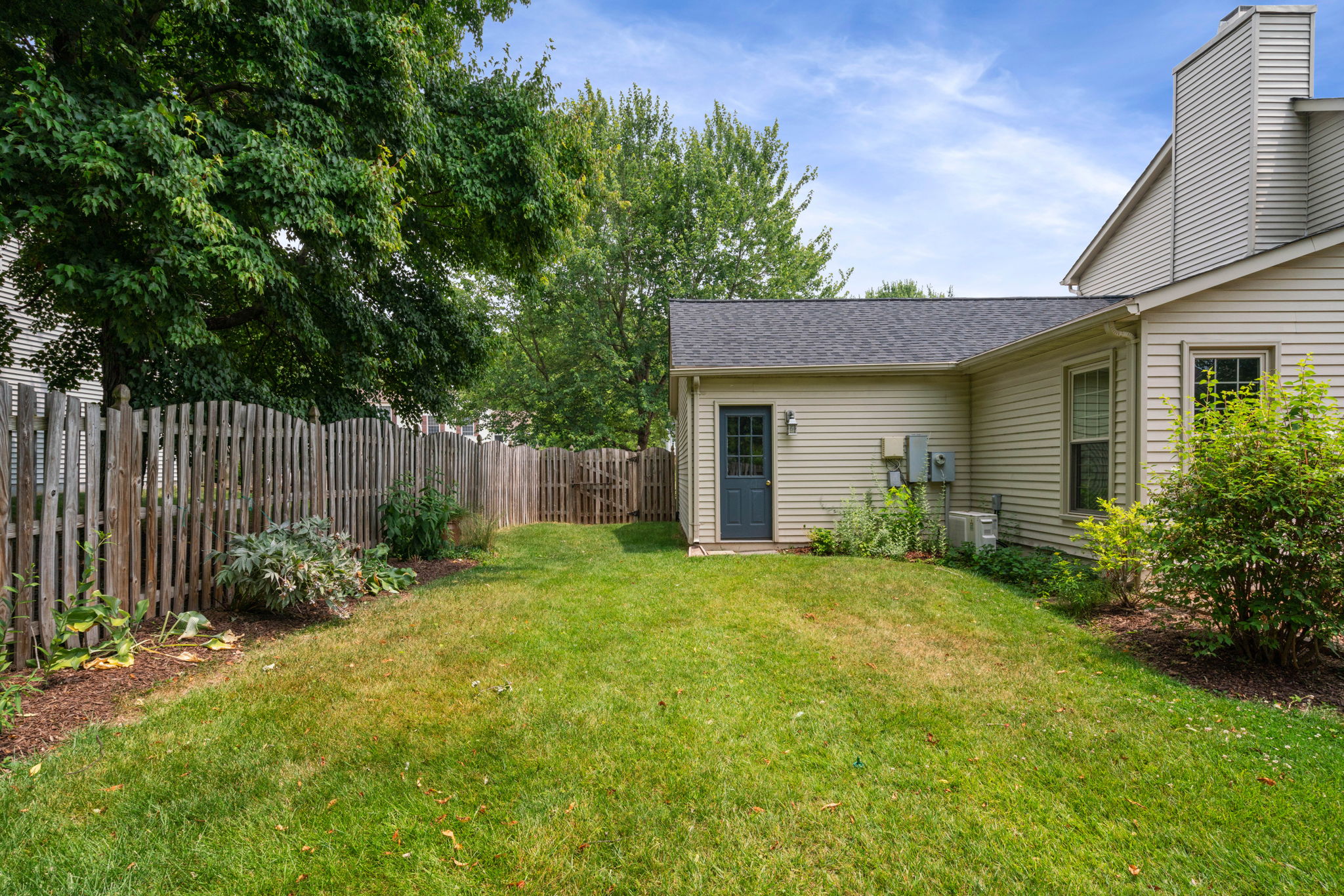 Back Yard w/Access from Garage