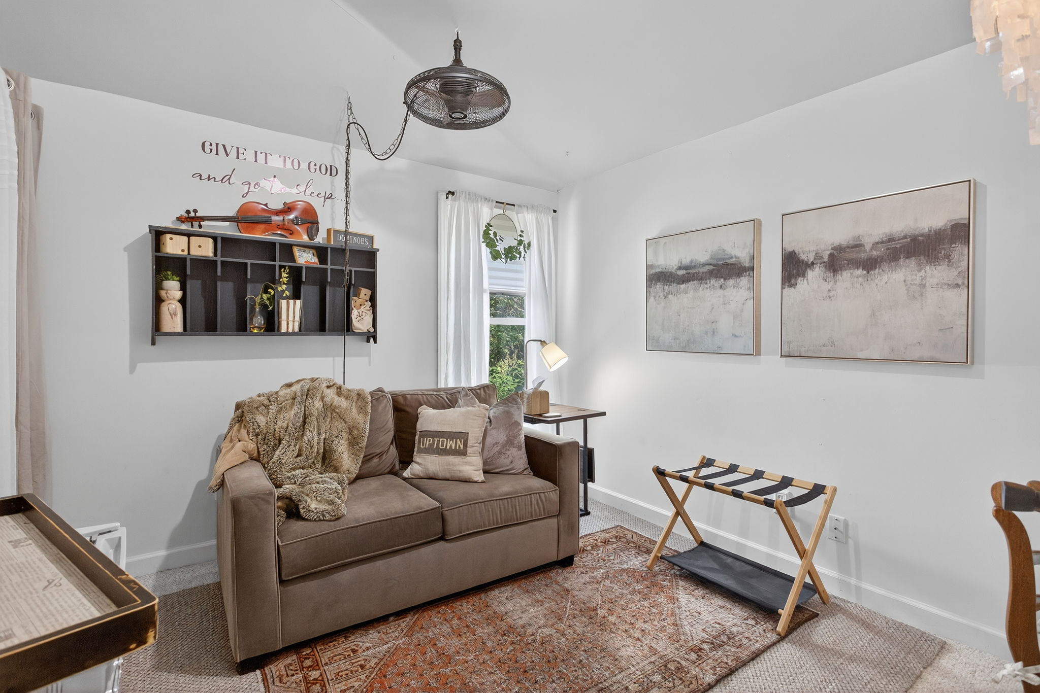 Quiet bedroom with ample space (2 of 6 bedrooms)