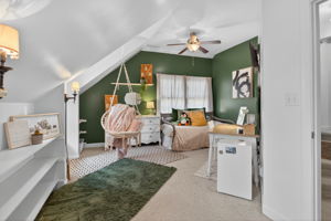 Filled with natural light, this bedroom (3 of 6) is perfect for anyone.