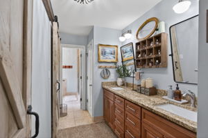 Primary Bathroom - everything you need for ultimate comfort.