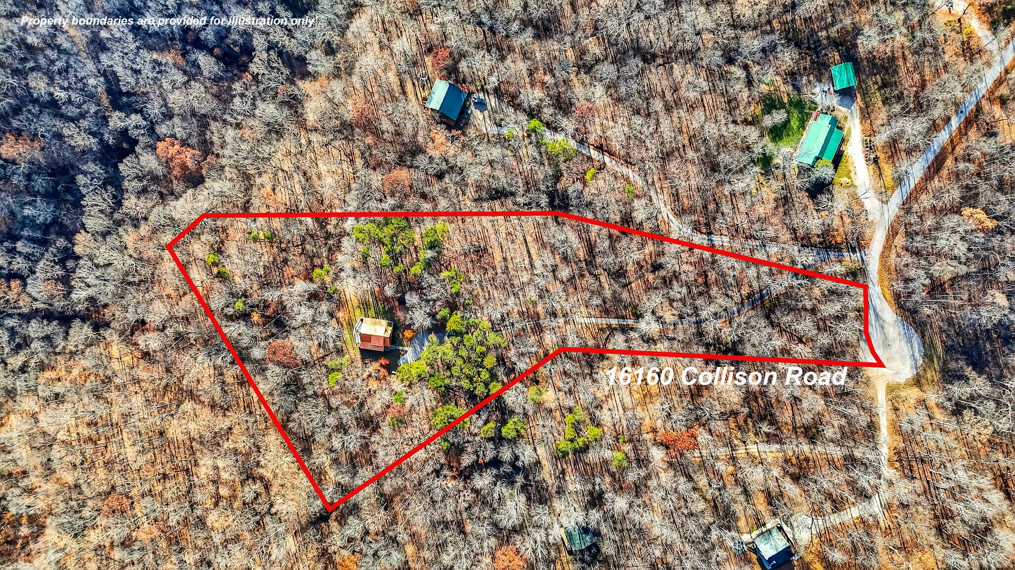 16160 Collison Rd Property Outline