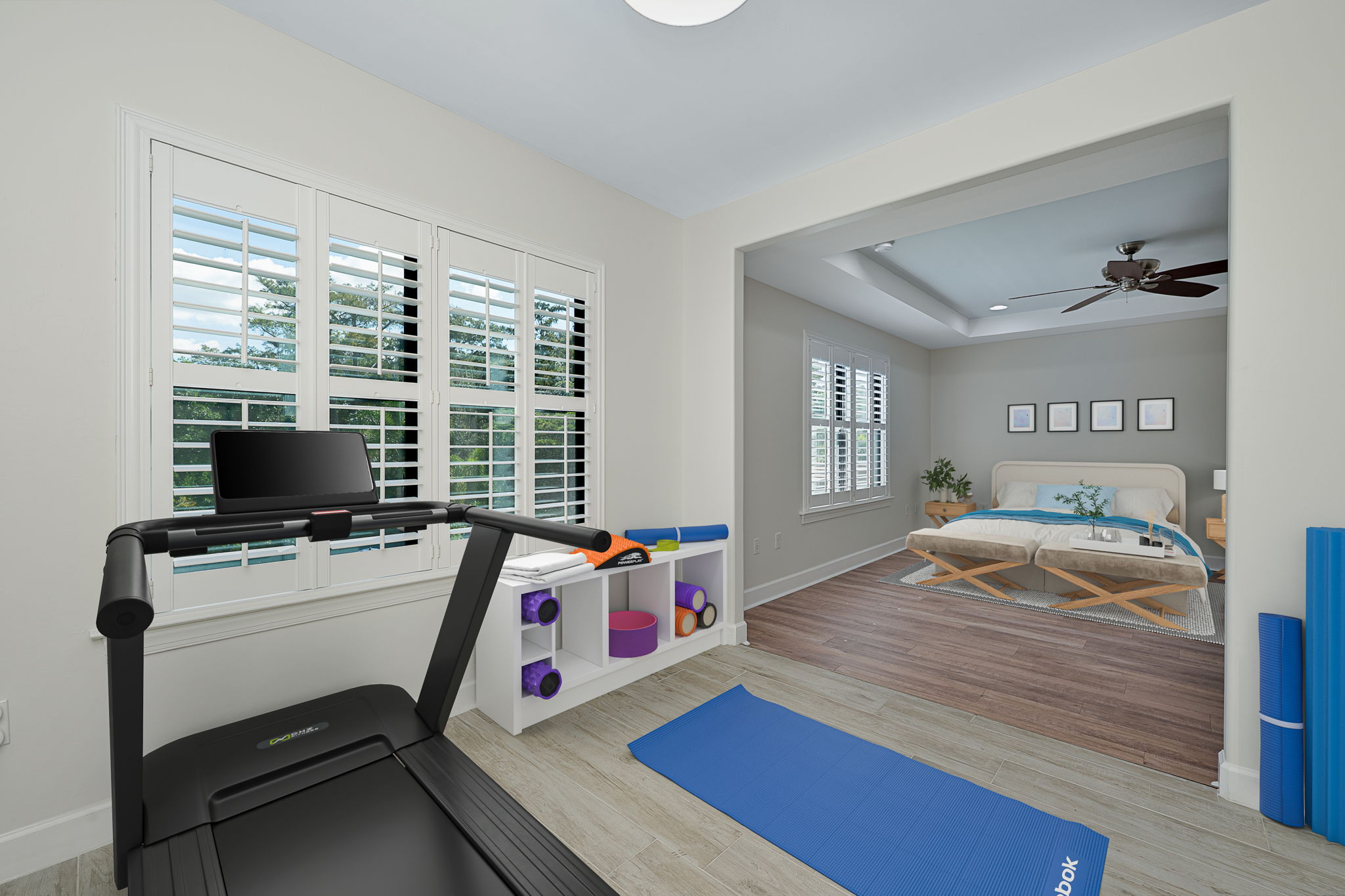 Fitness of Master - Virtually Staged