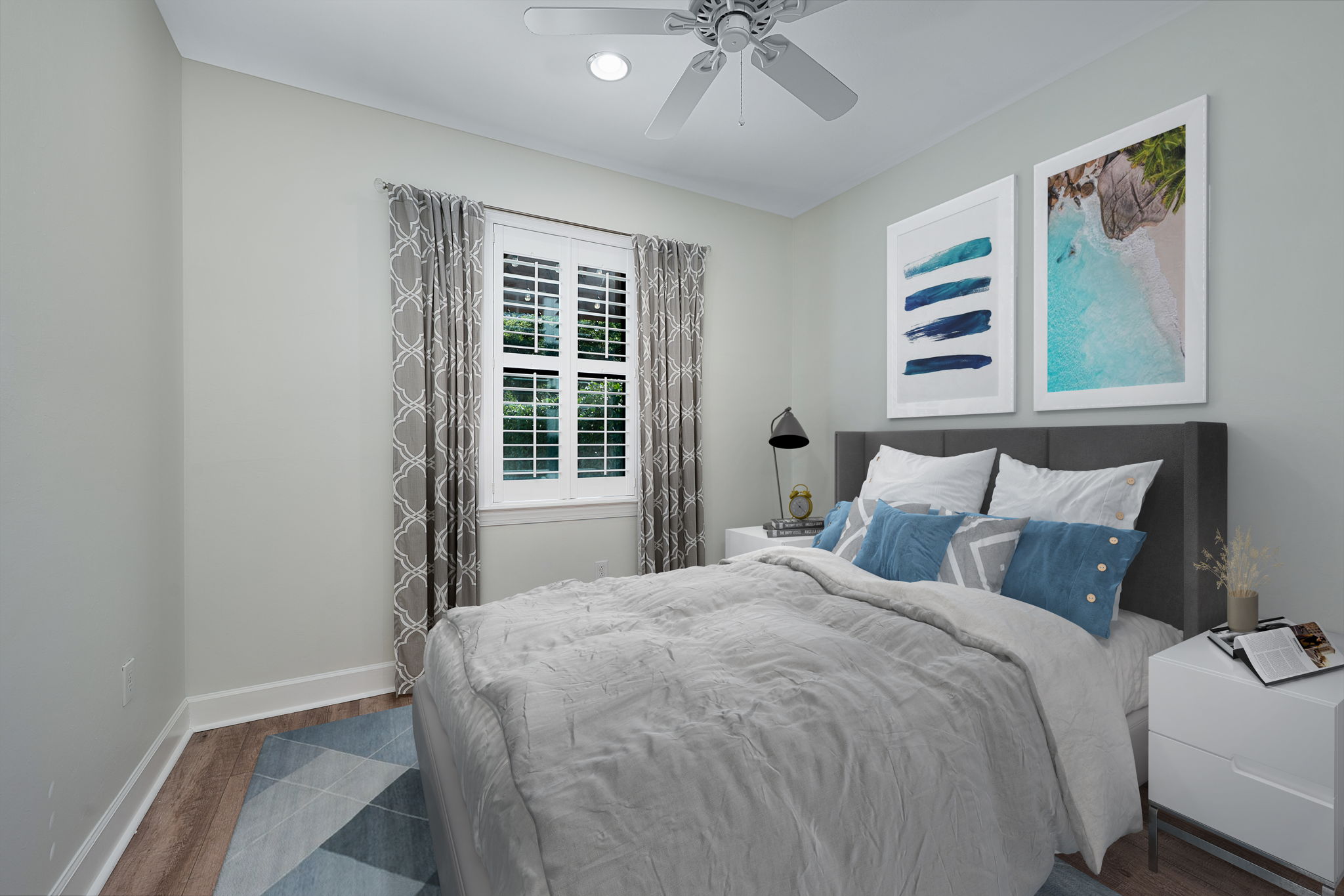 Guest bed - Virtually Staged 3