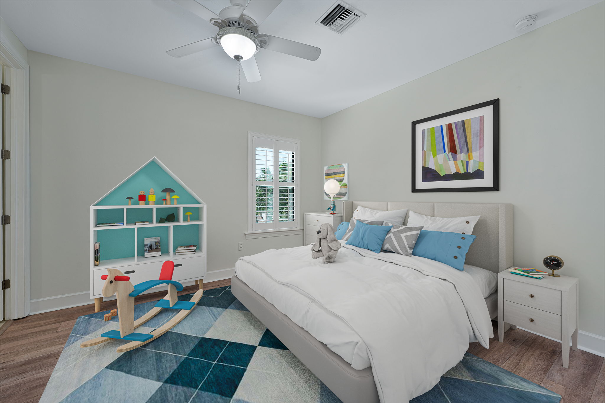 Guest Bed 2 - Virtually Staged 3