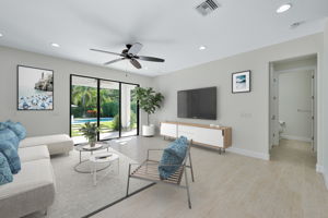 Living - Virtually Staged