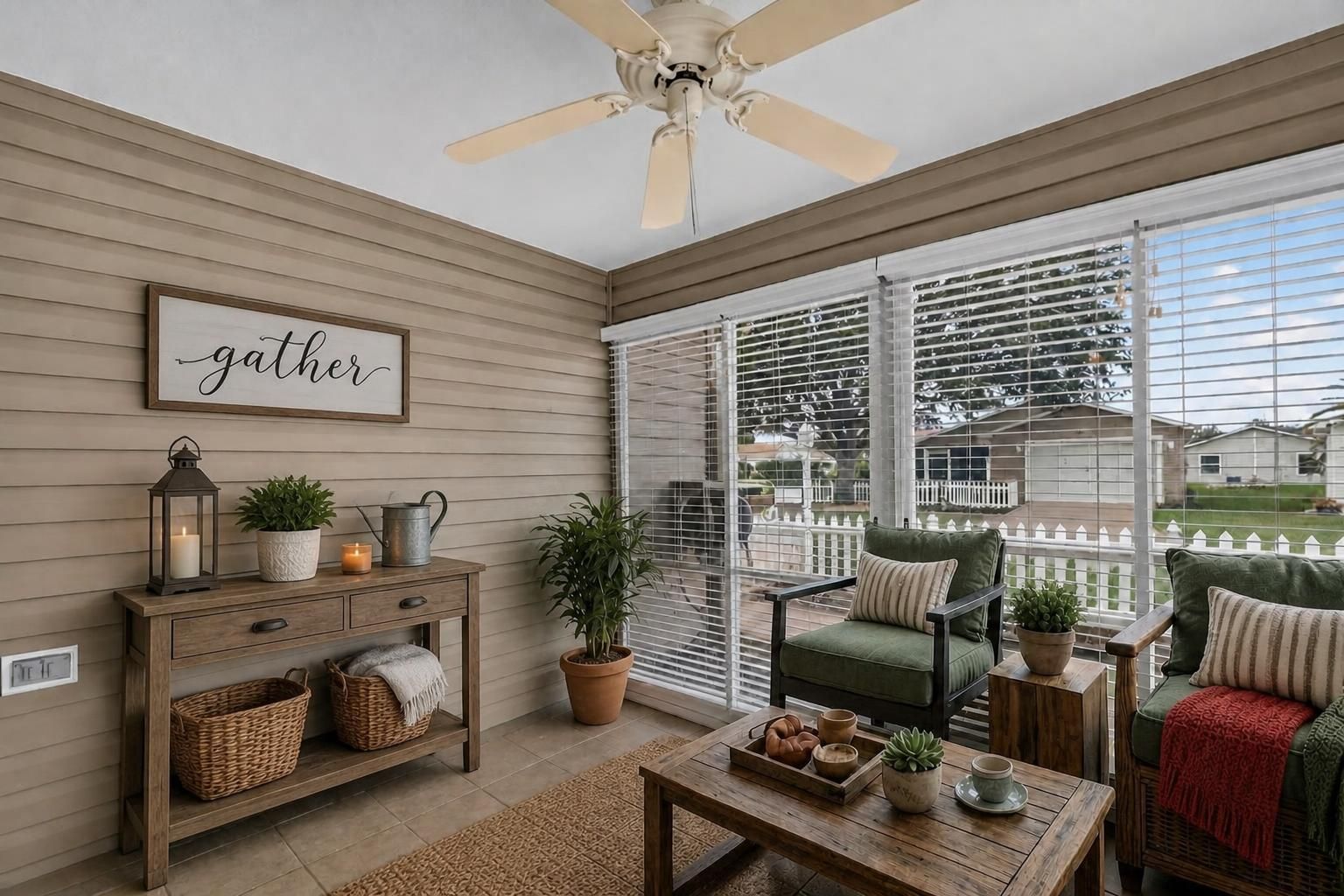 Lanai-Virtually Staged