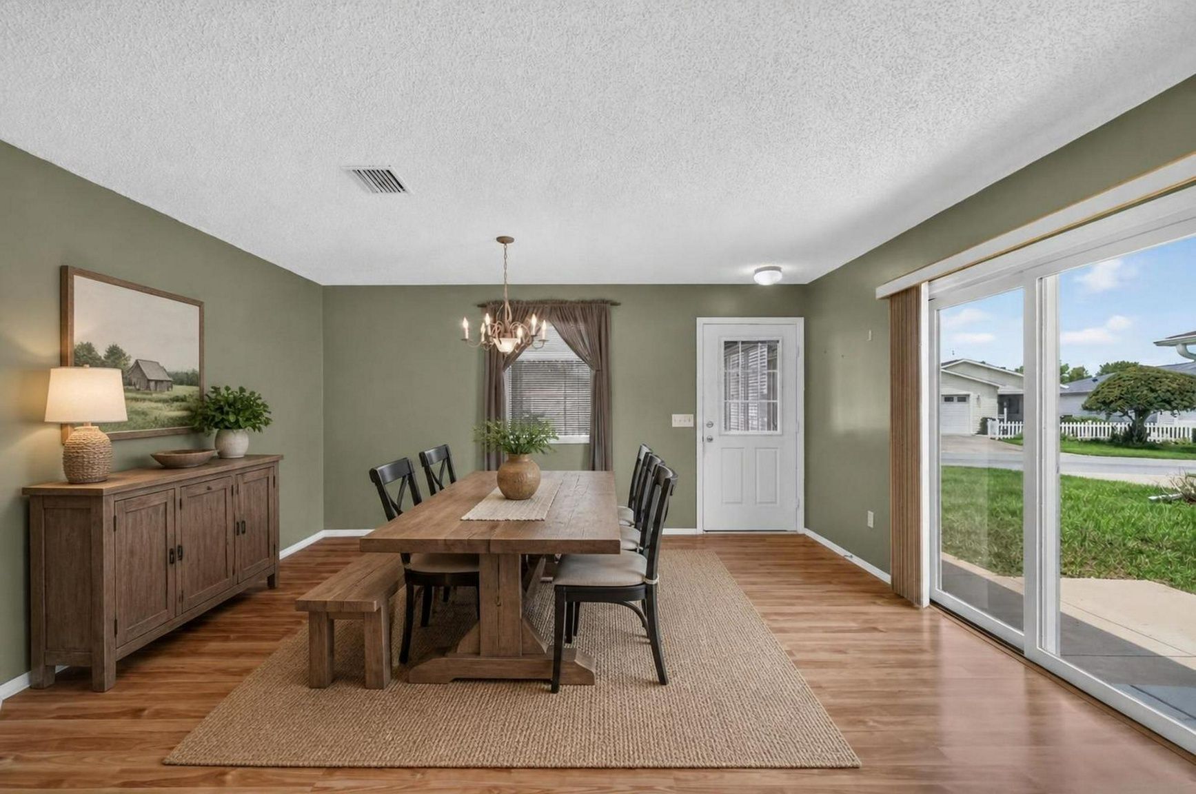 Dining Room-Virtually Staged