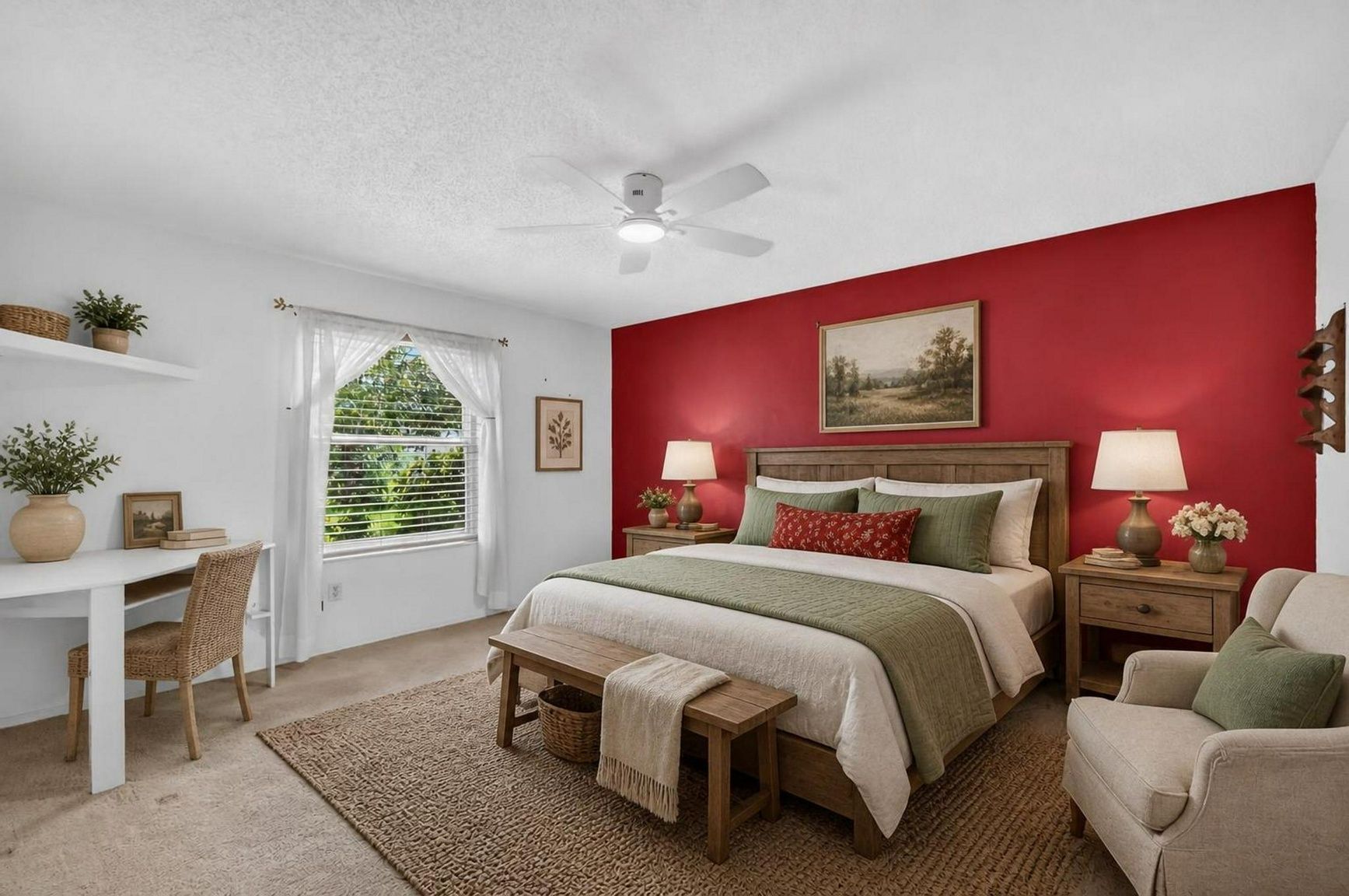 Primary Bedroom-Virtually Staged