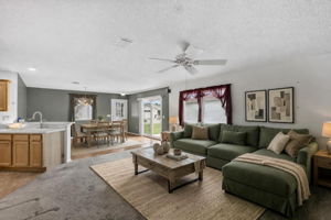 Living Dining Room-Virtually Staged
