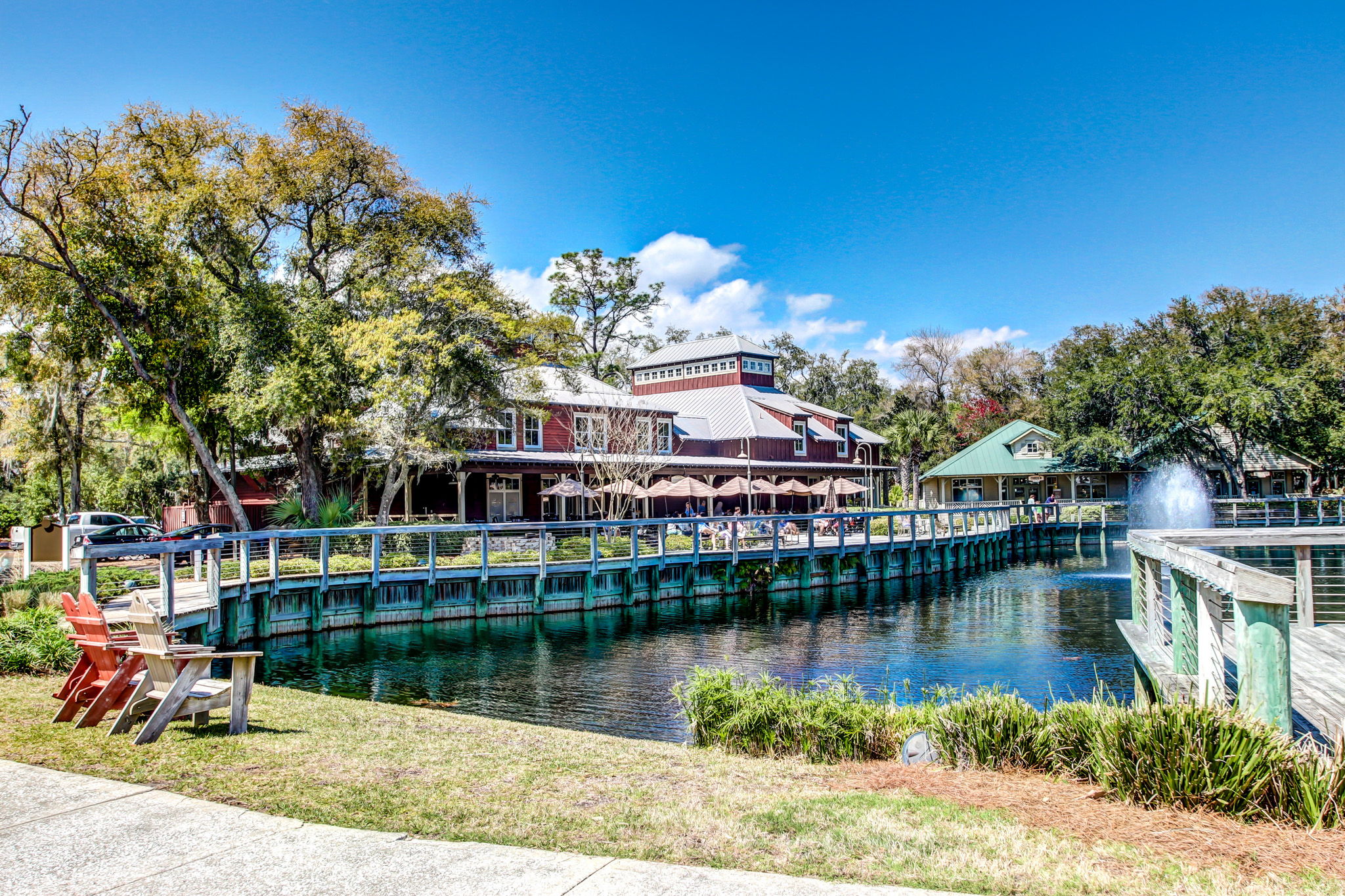 Scenic walkways, trails and vistas abound