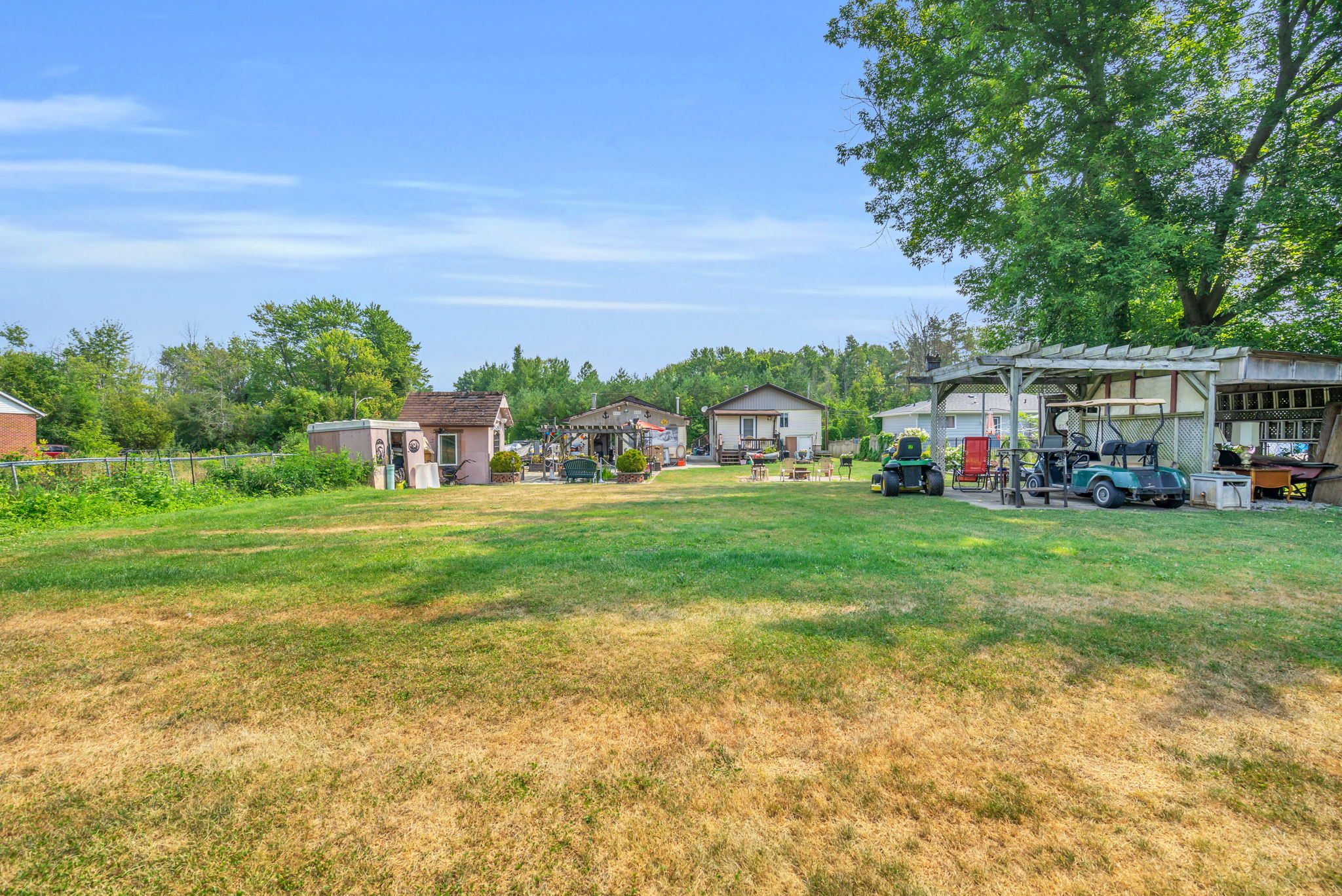 large yard