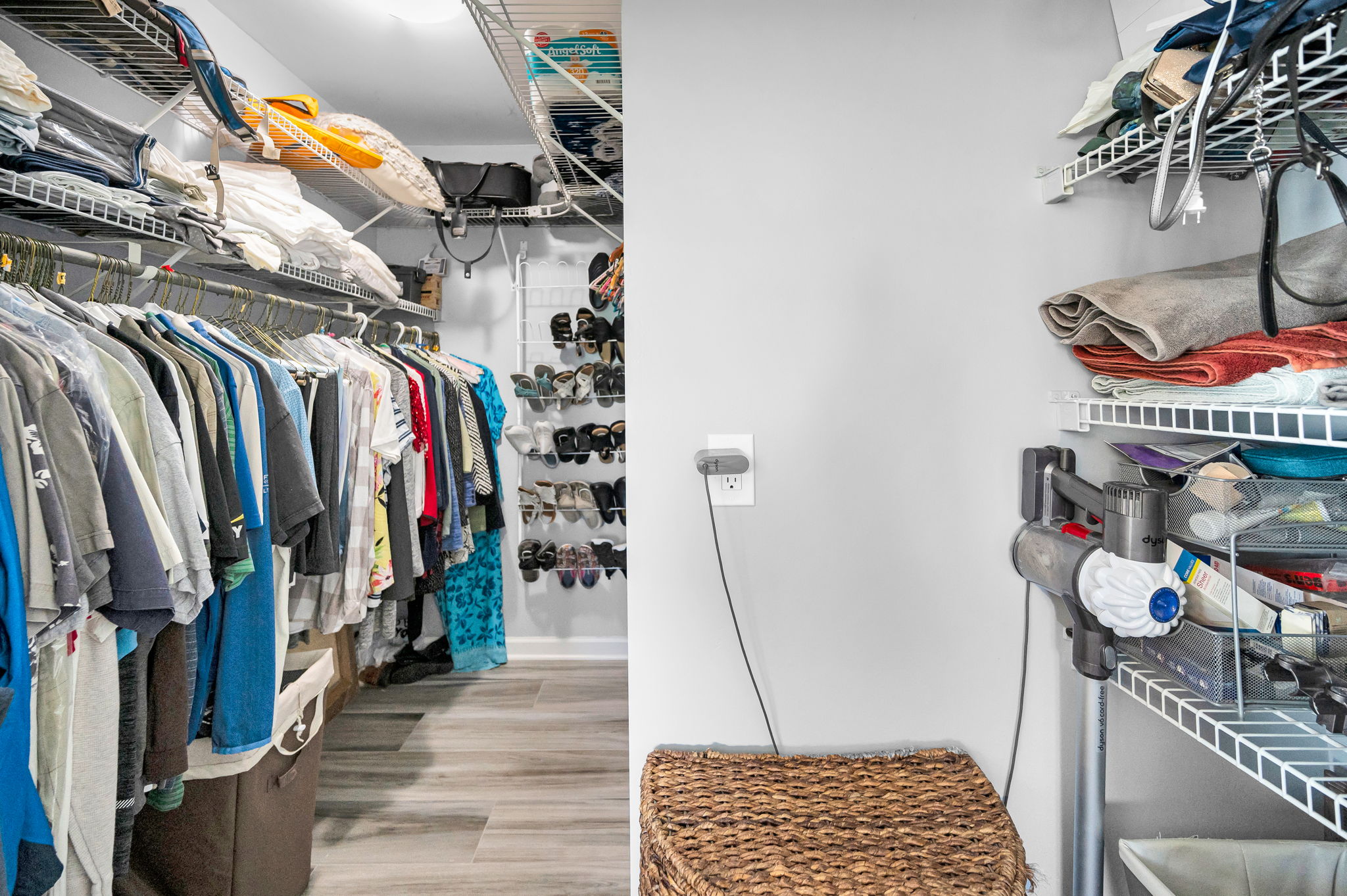 Upper Level Master Bedroom Closet
