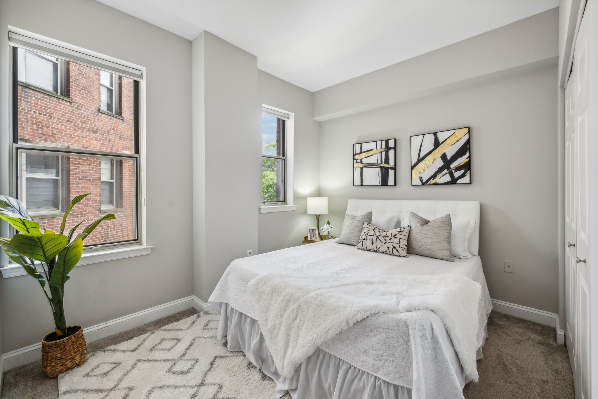 Bedroom with Large Closet