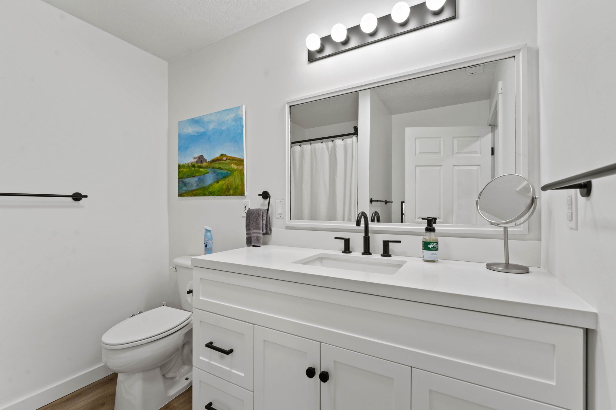 Basement bathroom