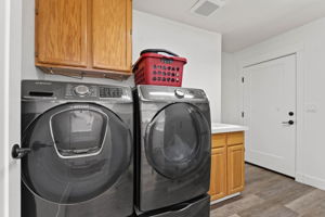 Main floor laundry Room