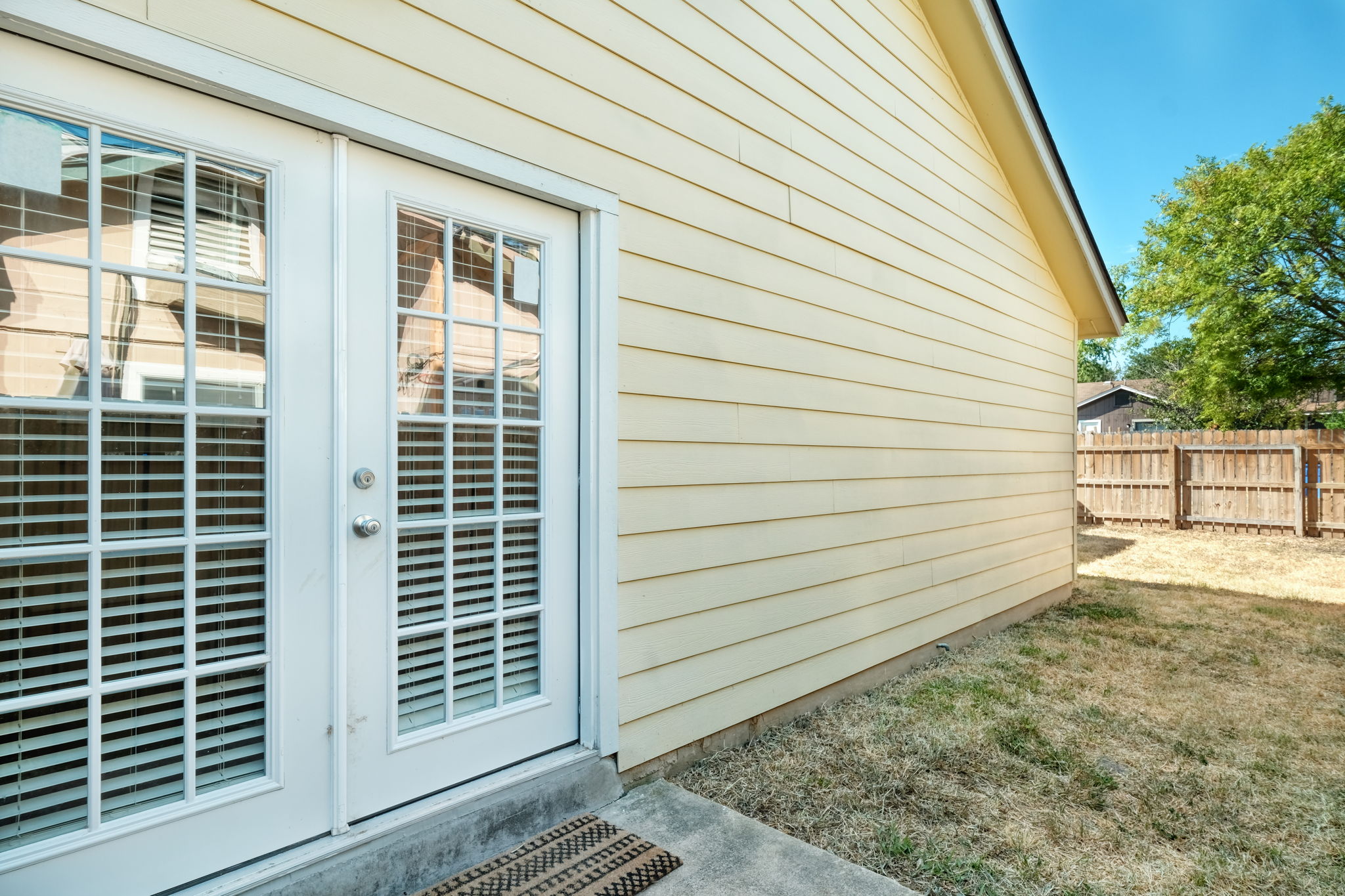 Patio and Yard