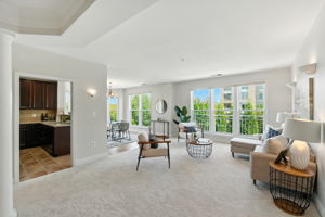 Spacious Living Area with Abundant Natural Light