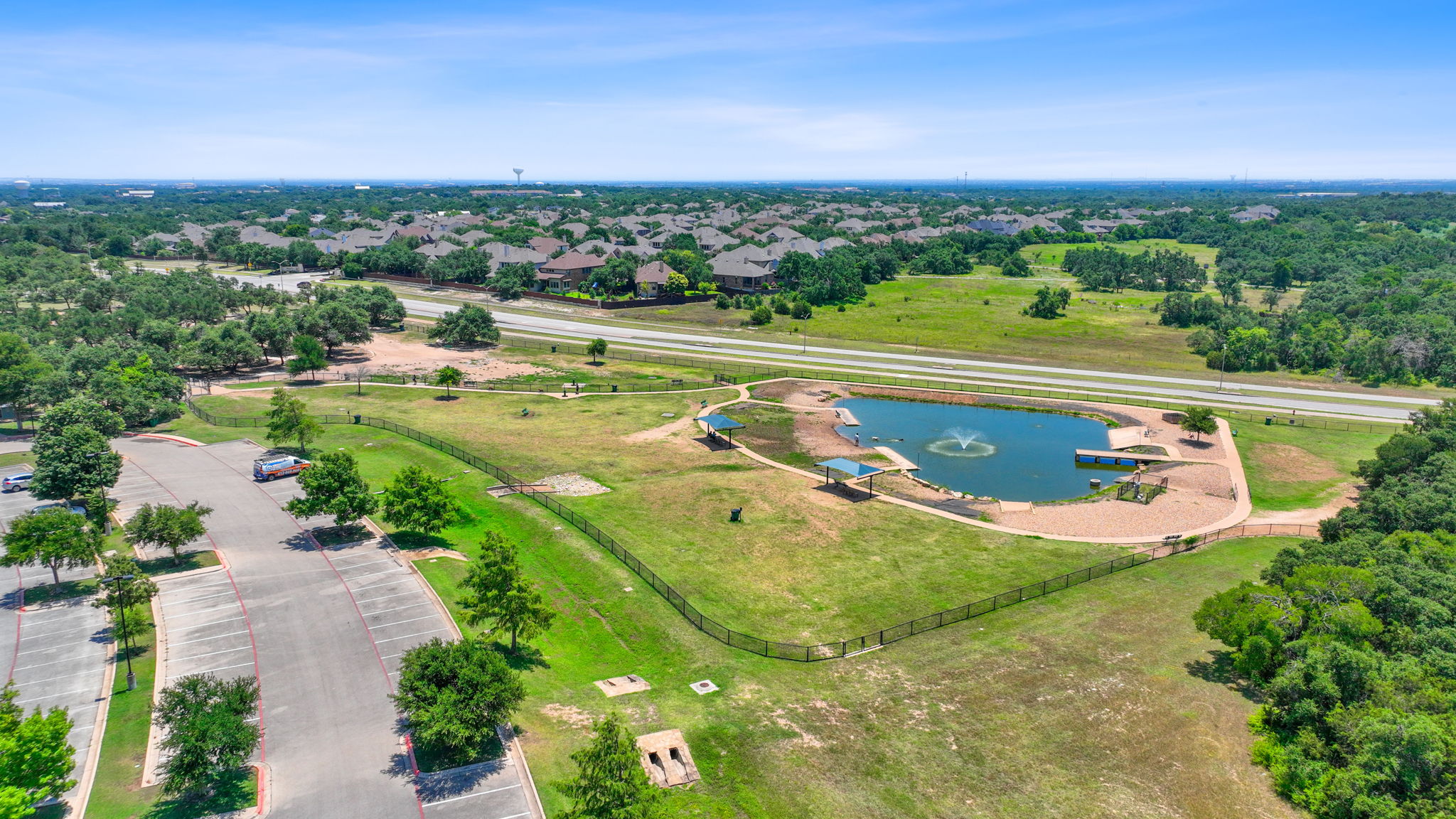 Dog Park & Pond @ Veteran's Memorial Park