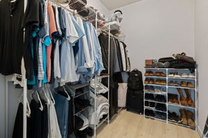 Spacious Primary Closet