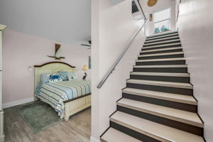 Staircase to Top Level