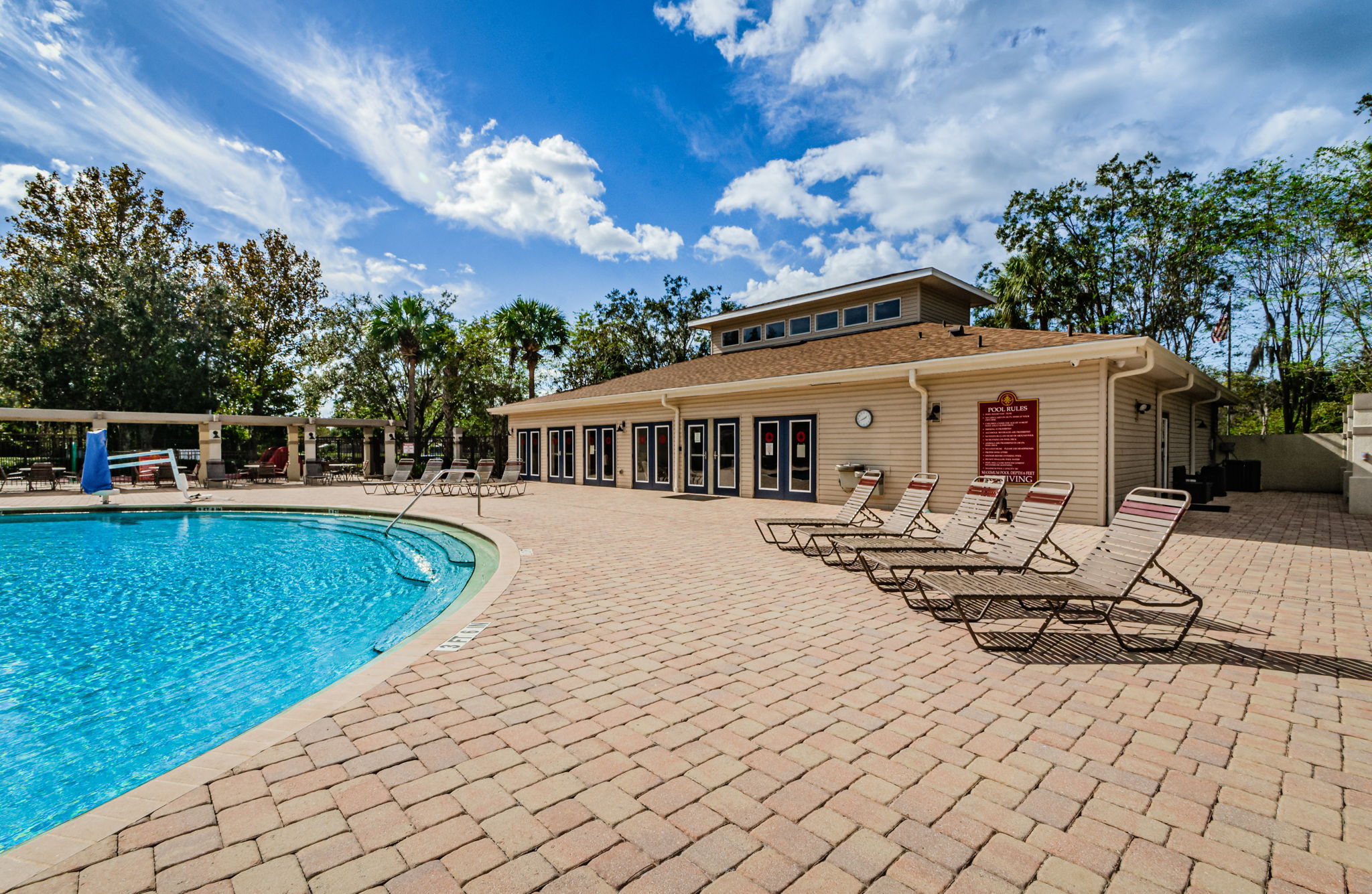 Club House Back Exterior 1B