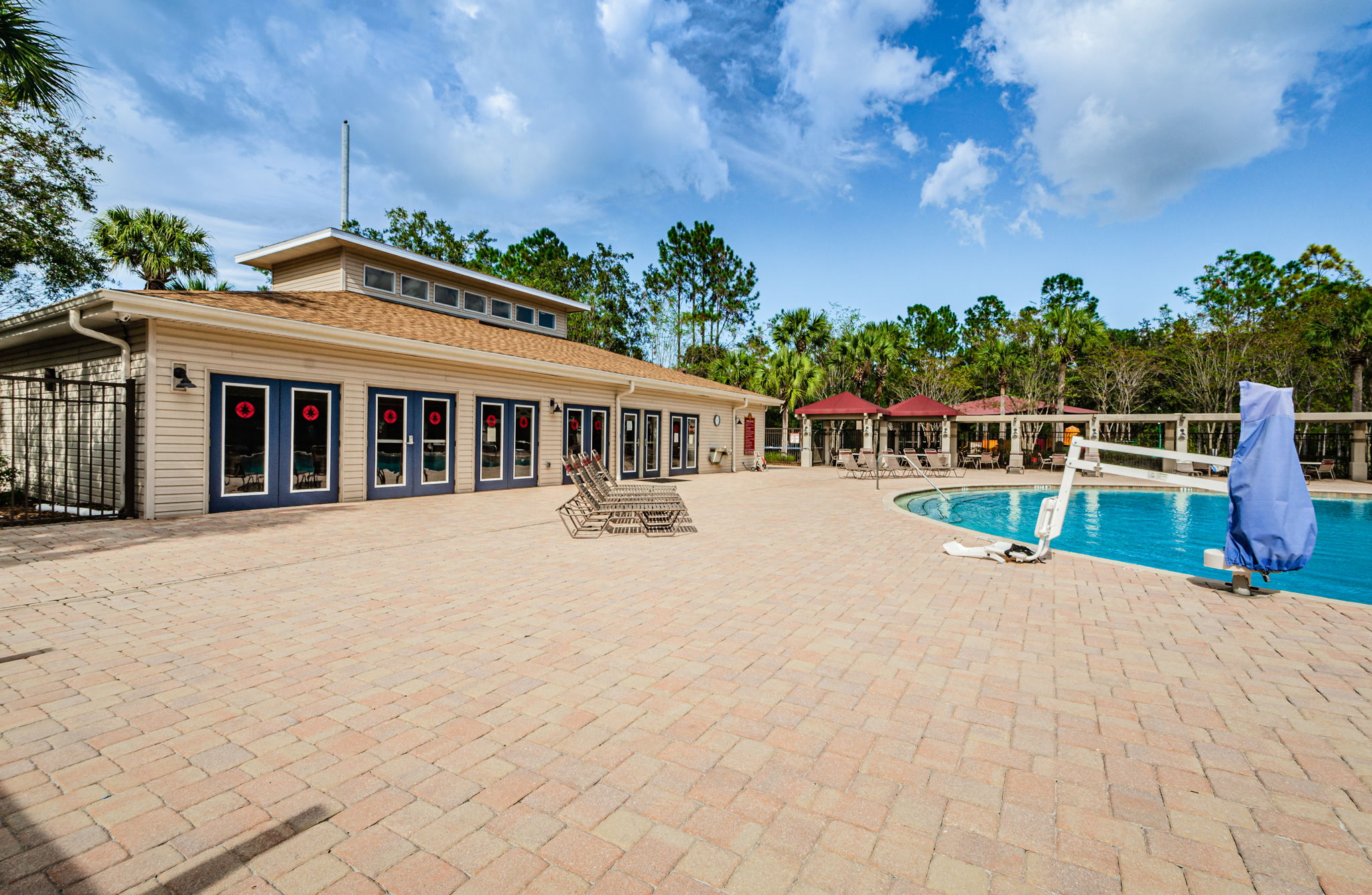 Club House Back Exterior 1C