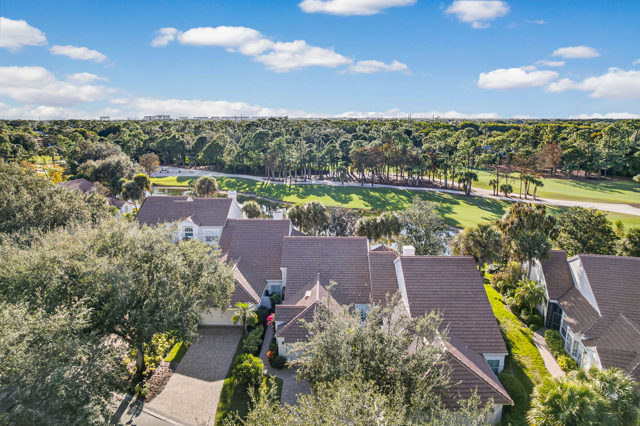 Aerial Front Exterior 1